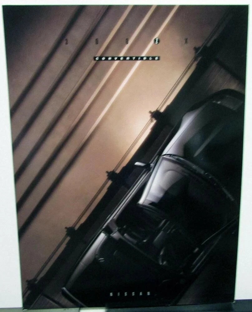 Sales Brochure Folder for Nissan 300 ZX Convertible (1993)