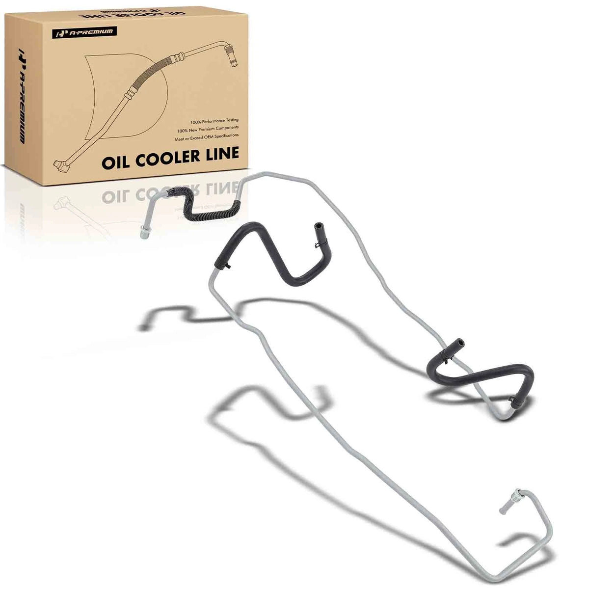 Inlet & Outlet Auto Transmission Oil Cooler Line for Ford Fusion (2006–2012) 6E5Z7R081E, 624-097