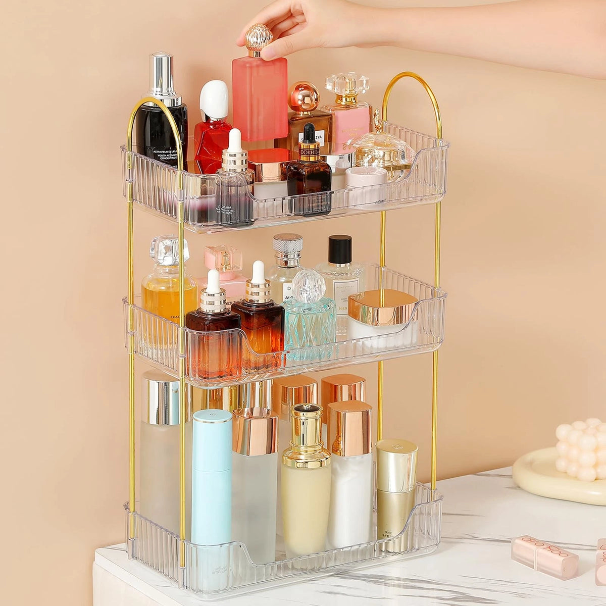 3-Tier Countertop Organizer for Bathroom