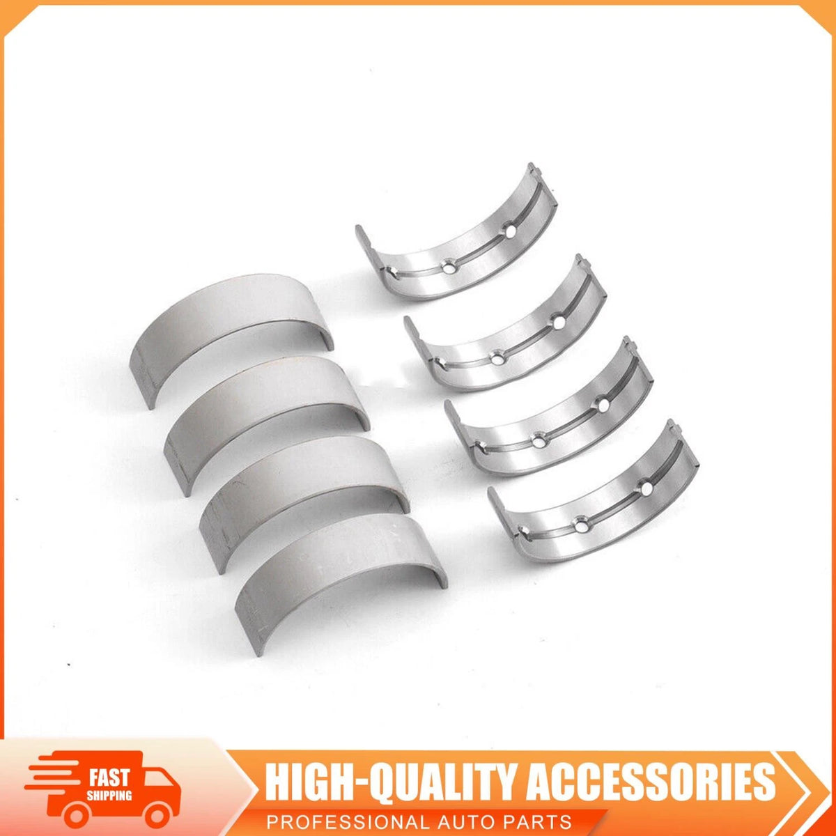 8PCS Crankshaft Main Bearings Kit for BMW 545i 750i X5 E53 E60 E66 E70 (N62)