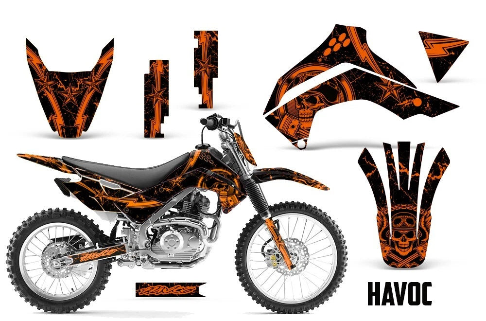 Graphic Stickers +#PLT Decals for Kawasaki KLX140 (2008–2019)