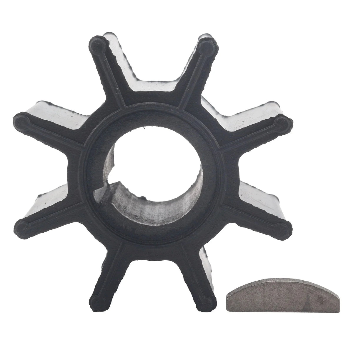 Water Pump Impeller & Key for Mercury 4-Stroke 15 20 HP (1990–2023)
