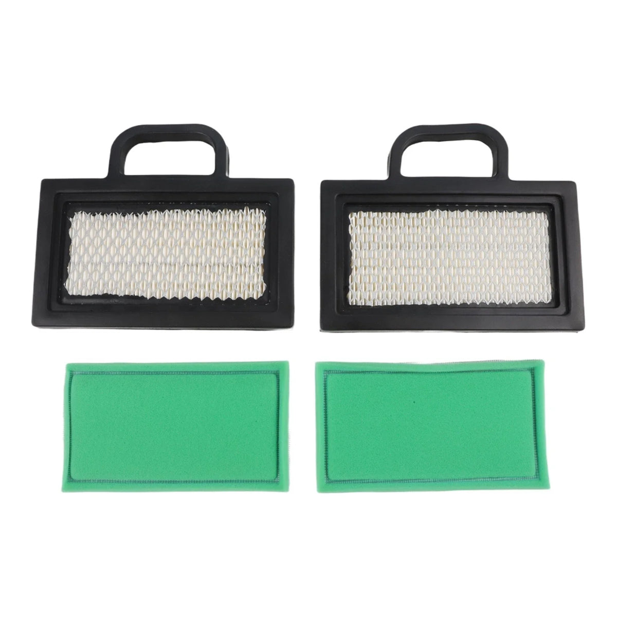 2X Air Filter Set 499486S 698754 with Pre Cleaner 273638S for HP Engines