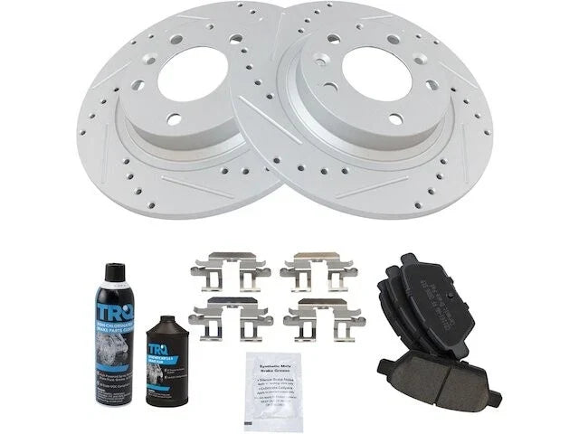 Rear Brake Pad and Rotor Kit for Mazda 6 (2006–2013) QD224PG