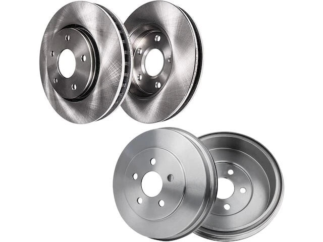 Brake Rotor and Drum Kit for Mitsubishi Galant (2002–2003) 45531HVCJ