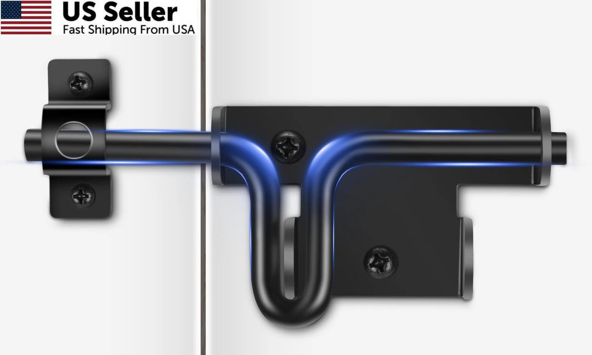 Heavy Duty Slide Bolt Gate Latch for Sliding Door (No Specific Years)