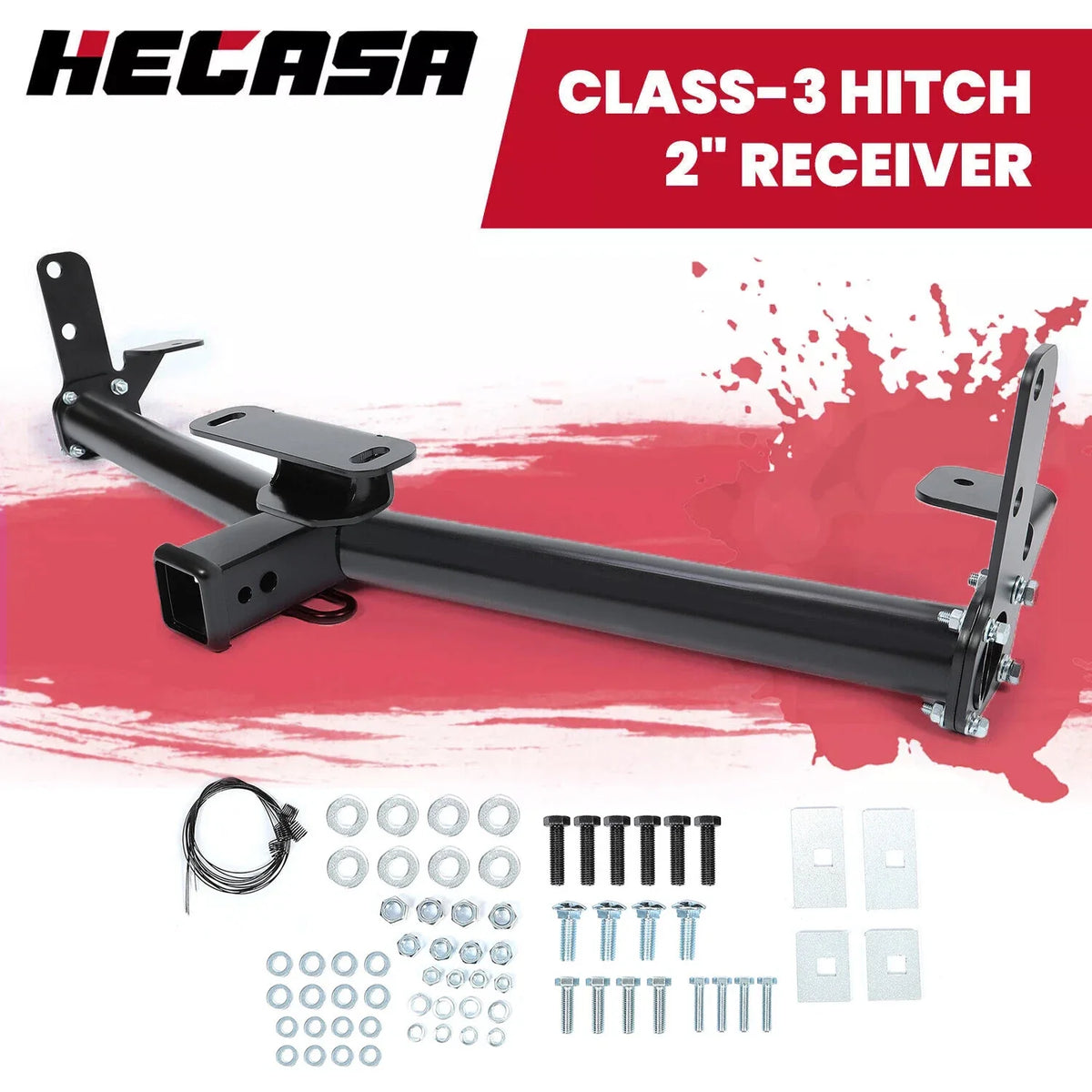 2" Class 3 Trailer Hitch Receiver for Equinox Terrain Vue Torrent (2002–2017)
