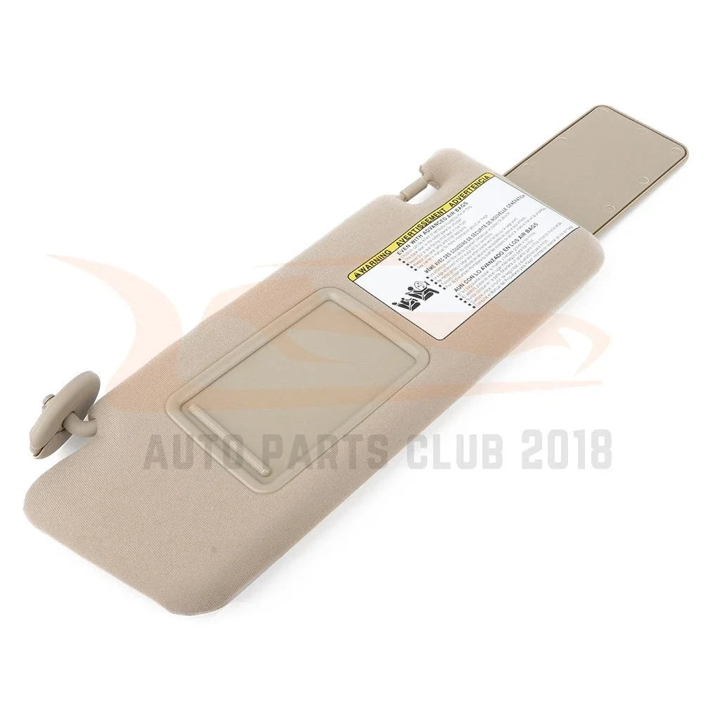 Sun Visor Pair for Toyota Tacoma (2005–2009) Tan Beige