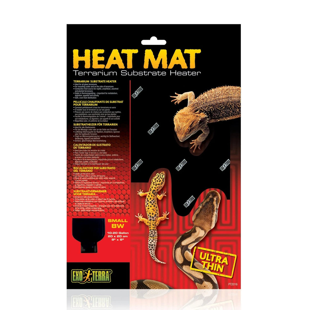 Exo Terra Heat Mat for Reptile Terrarium (Small)