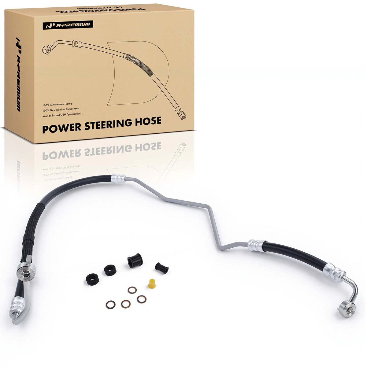 Power Steering Pressure Line Hose Assembly for Mazda CX-7 (2007–2012) EG2132420B, EG2132420C, 3402780