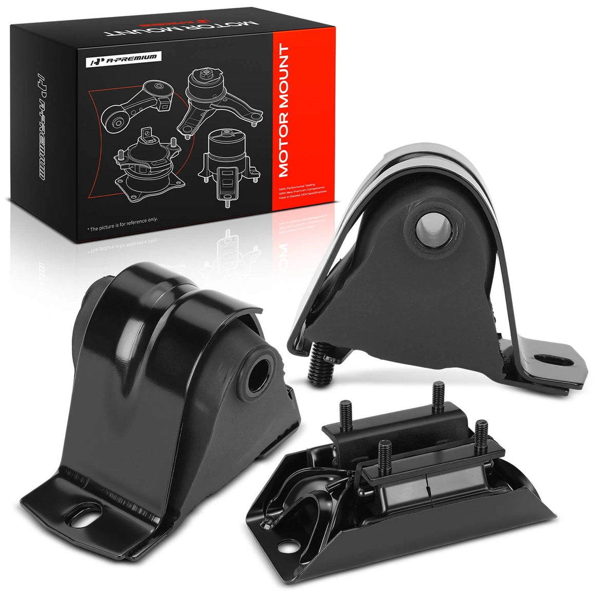 3X Engine & Transmission Mount for Jeep Cherokee (2000–2001) 2572, A2572, A5346