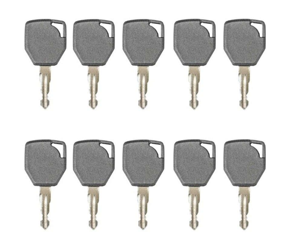 10pc Ignition Starter Keys for Terex Fermac JCB Backhoe