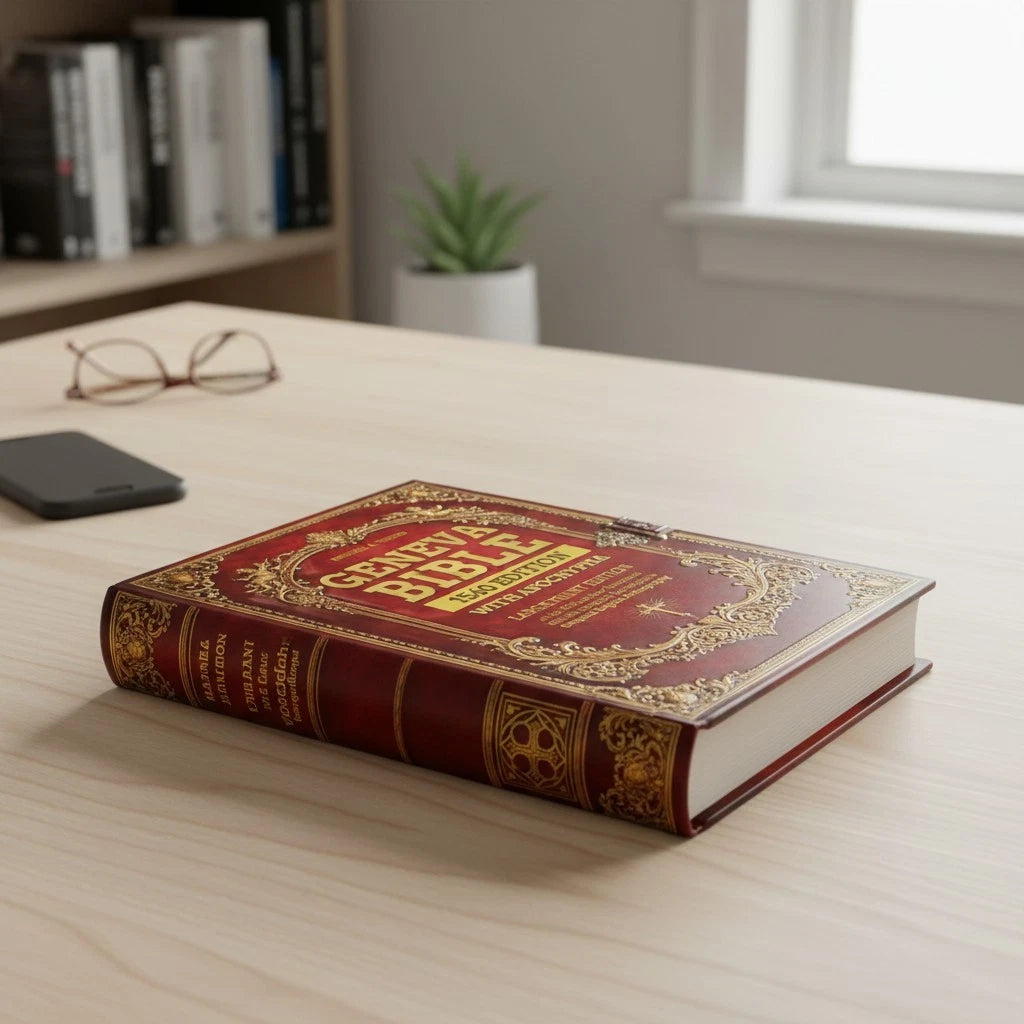Geneva Bible 1560 Edition with Apocrypha Large Print (No Part Numbers)