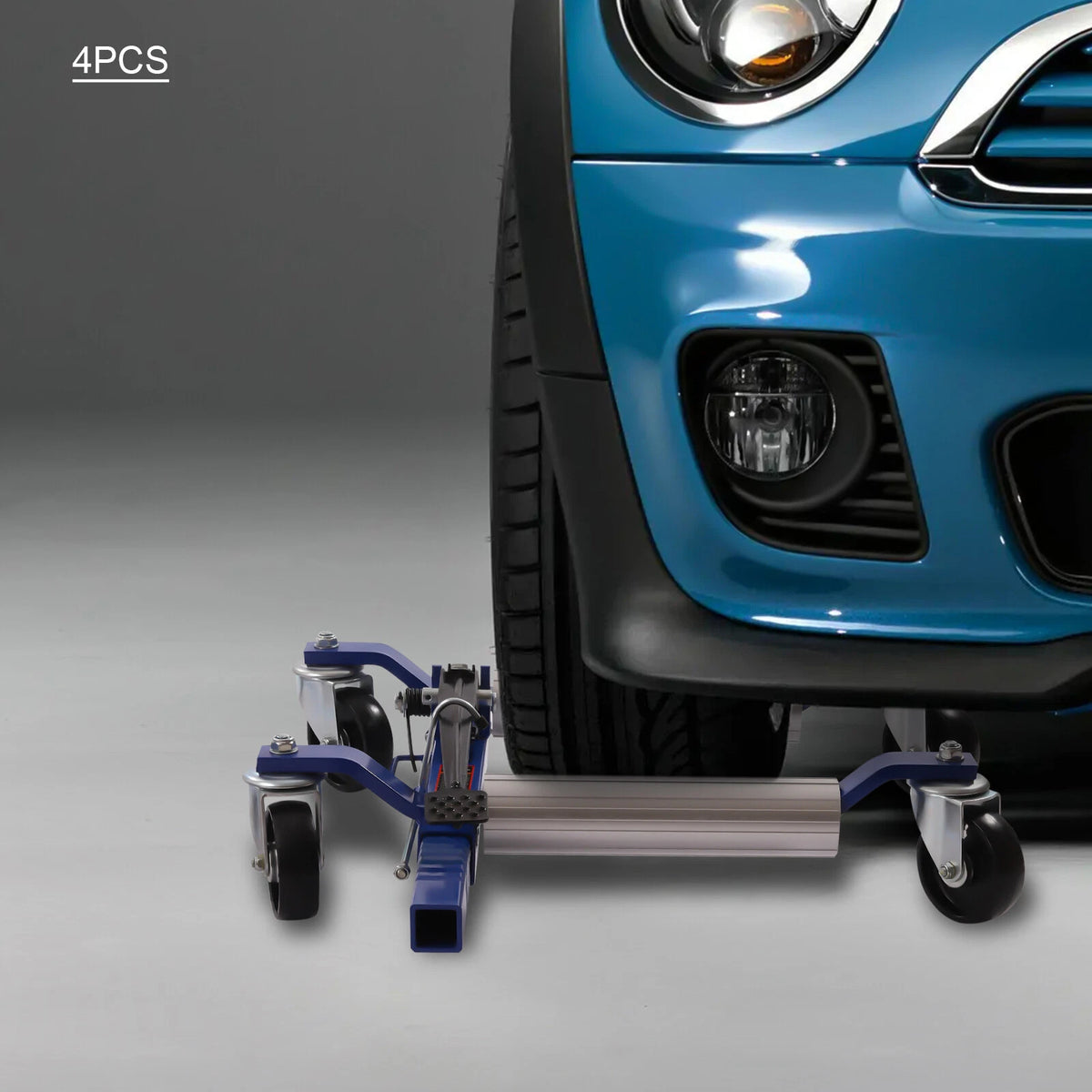 2 Piece Ratcheting Wheel Dolly for Heavy Duty Use (1300lbs Capacity)