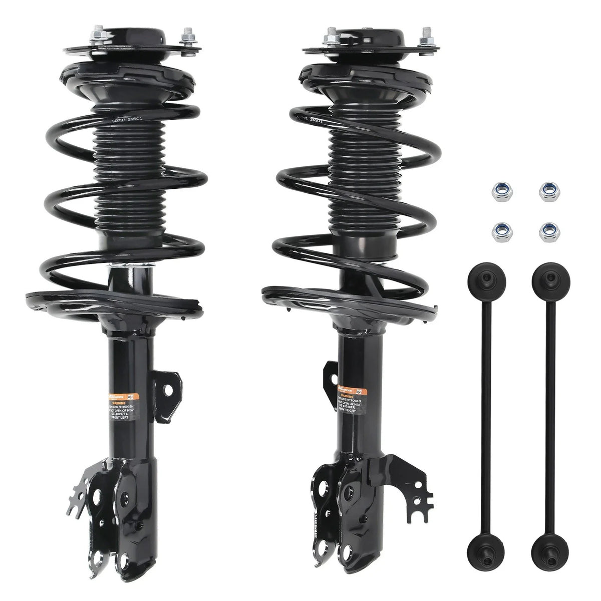 Front Complete Struts w/ Sway Bar Links for Toyota Camry (2012–2017)
