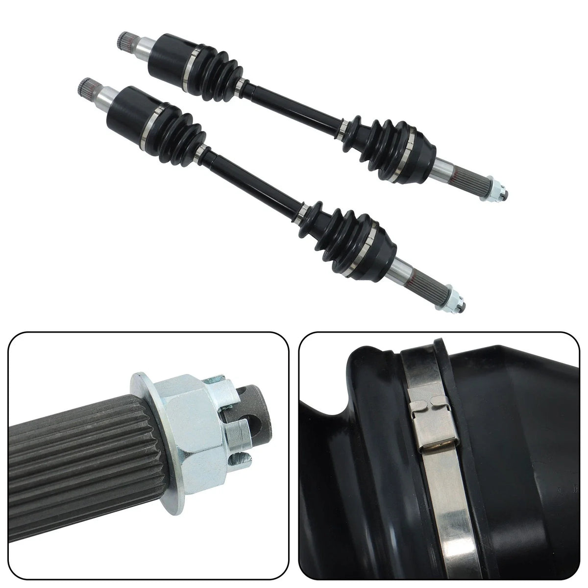 2Pcs Rear CV Axle for Polaris RZR 800 (2008–2014)