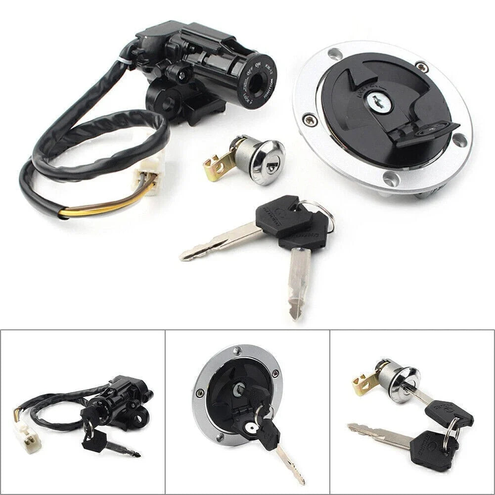 Ignition Switch & Fuel Gas Cap Key Set for Kawasaki Z1000 (2010–2016)