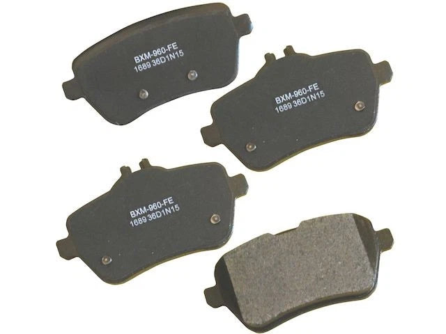 Brake Pad Set Rear for Mercedes S550e (2015–2017) 24678KWFJ