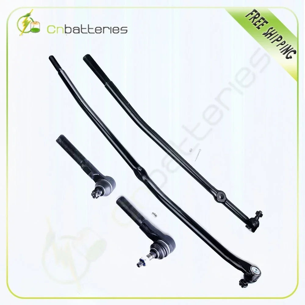 Set of 4 Steering Tie Rod Ends Suspension Kit for Dodge Ram 1500 2500 3500 (2003–2008)