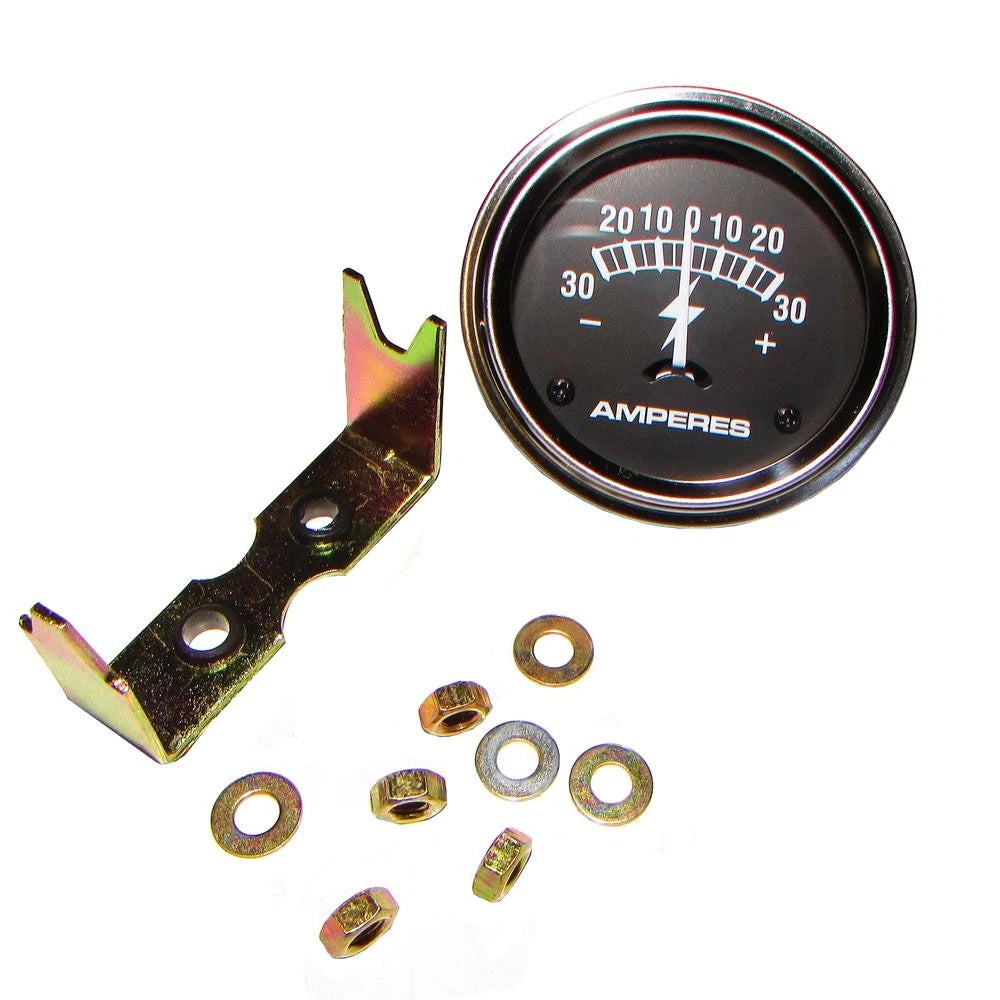Chrome Amp Meter for Ford/New Holland (30-0-30)