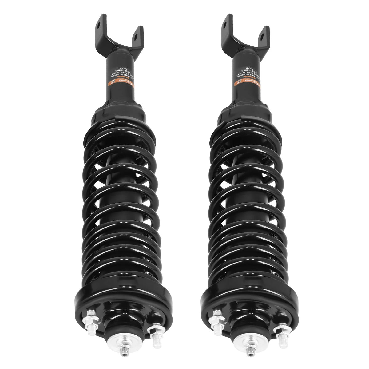 2X Rear Shock Struts & Spring Assembly for Honda Civic (1992–1995) W3AMIL, 51605SR0023, 501712669