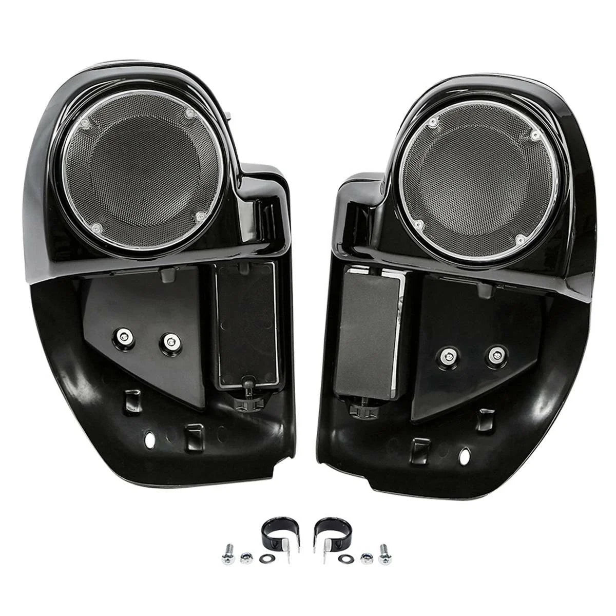 Lower Vented Fairings 6.5" Speaker Box Pod for Harley Road Glide FLTRX (2014–2023)