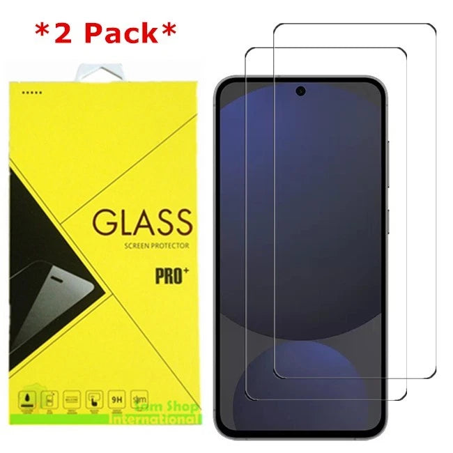 2-Pack Tempered Glass Screen Protector for Samsung Galaxy S24 FE