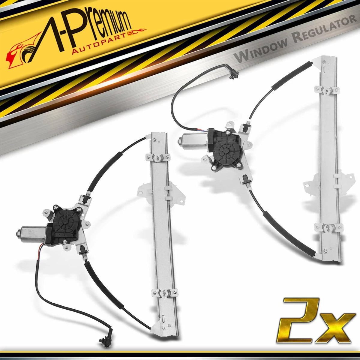 Front Power Window Regulator with Motor for Hyundai Accent (1996–1999) 82403-22011, 82404-22011