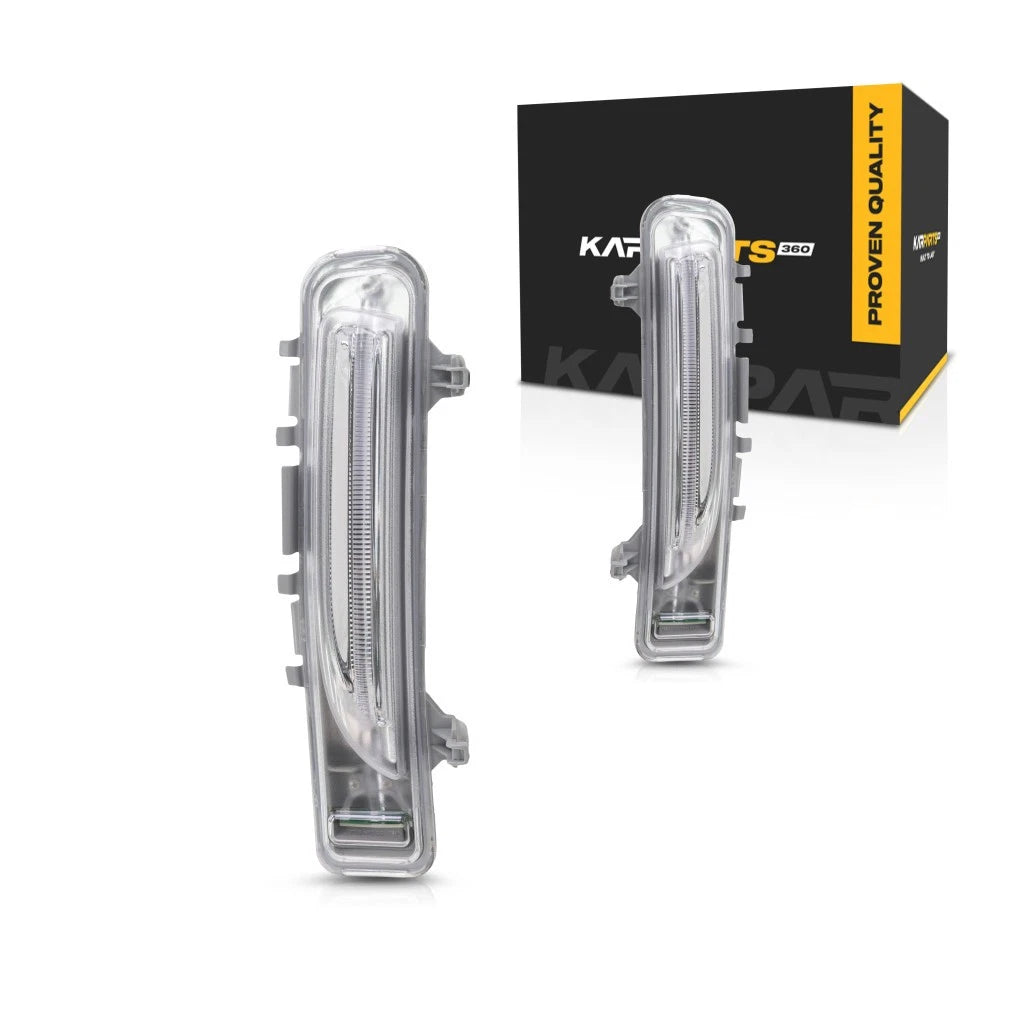 Parking Light Assembly Pair for Ford Edge (2011–2014) PLX-M1-329-1608L-AC, FO2520186, FO2521186