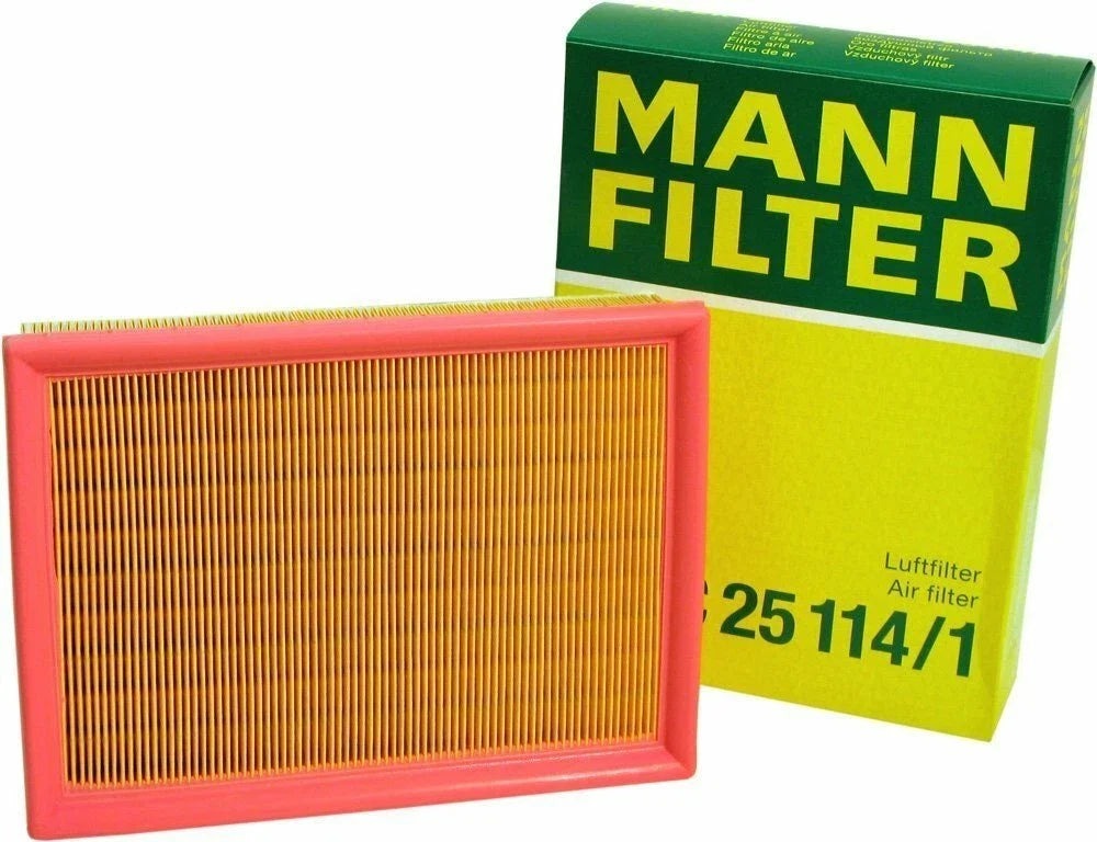 Air Filter Mann C25114/1, 13721744869 for BMW 3-Series E46, X3 E83, Z4 E85