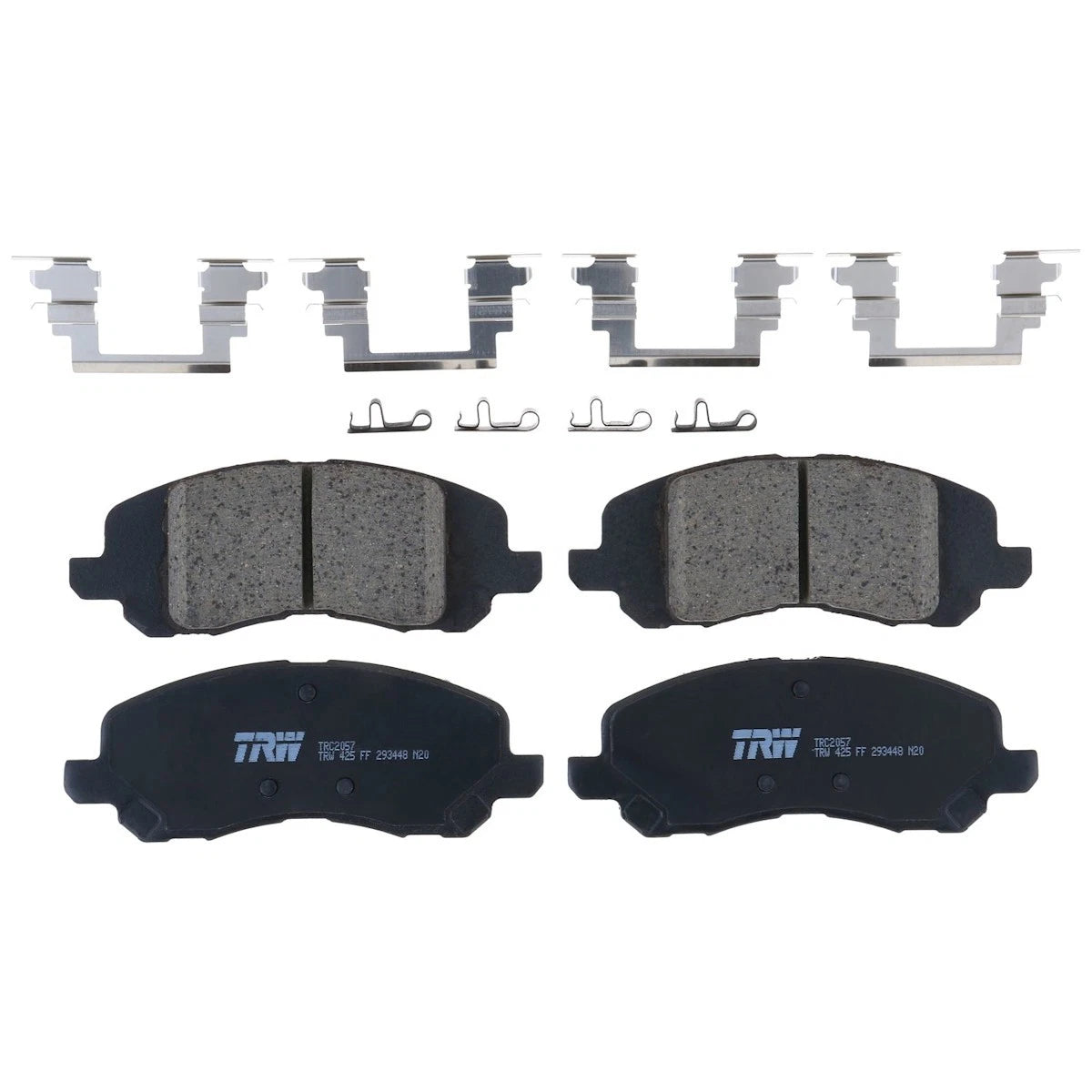 2X TRC2057 Brake Pad Set for Jeep Patriot Compass Avenger (2007–2017)