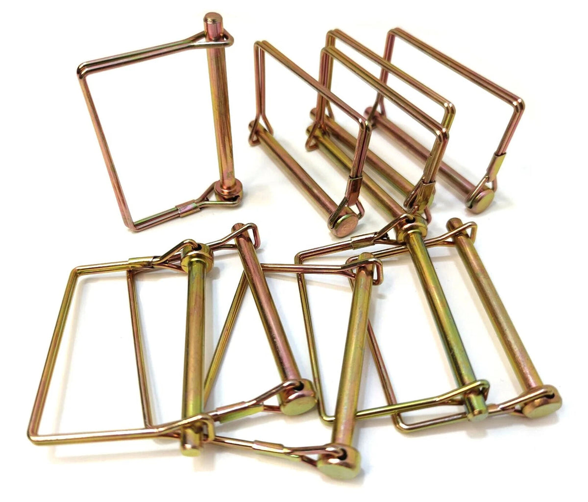 10 Pieces 1/4 Inch Wire Lock Pin for Trailer Coupler (No Specific Years)