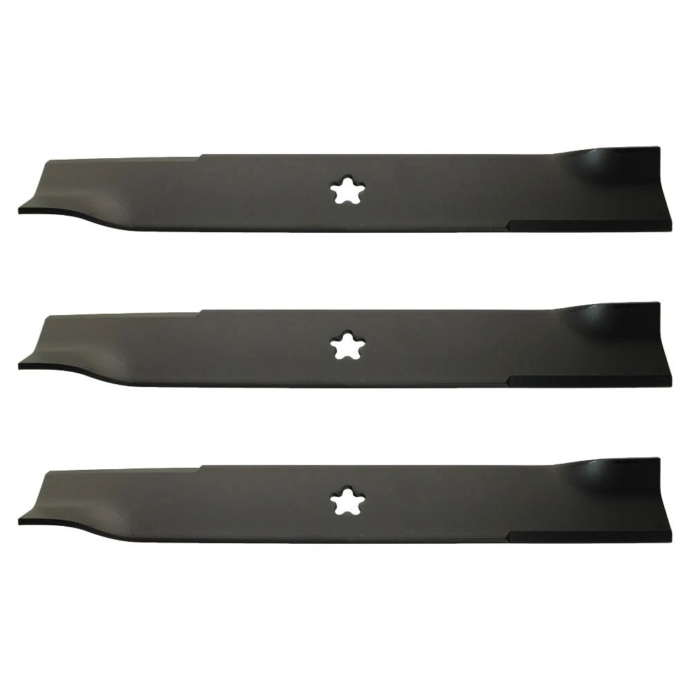 3PK Rotary Blades for Husqvarna (Fits 539112079)