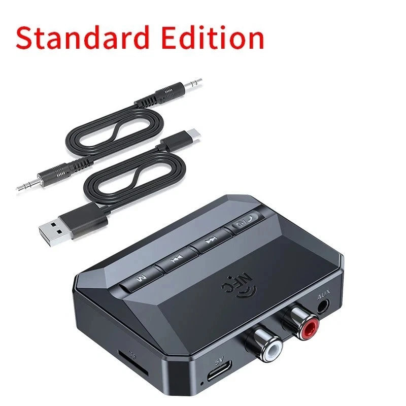 Bluetooth 5.3 Audio Receiver for Home Stereo Systems (No Specific Years)