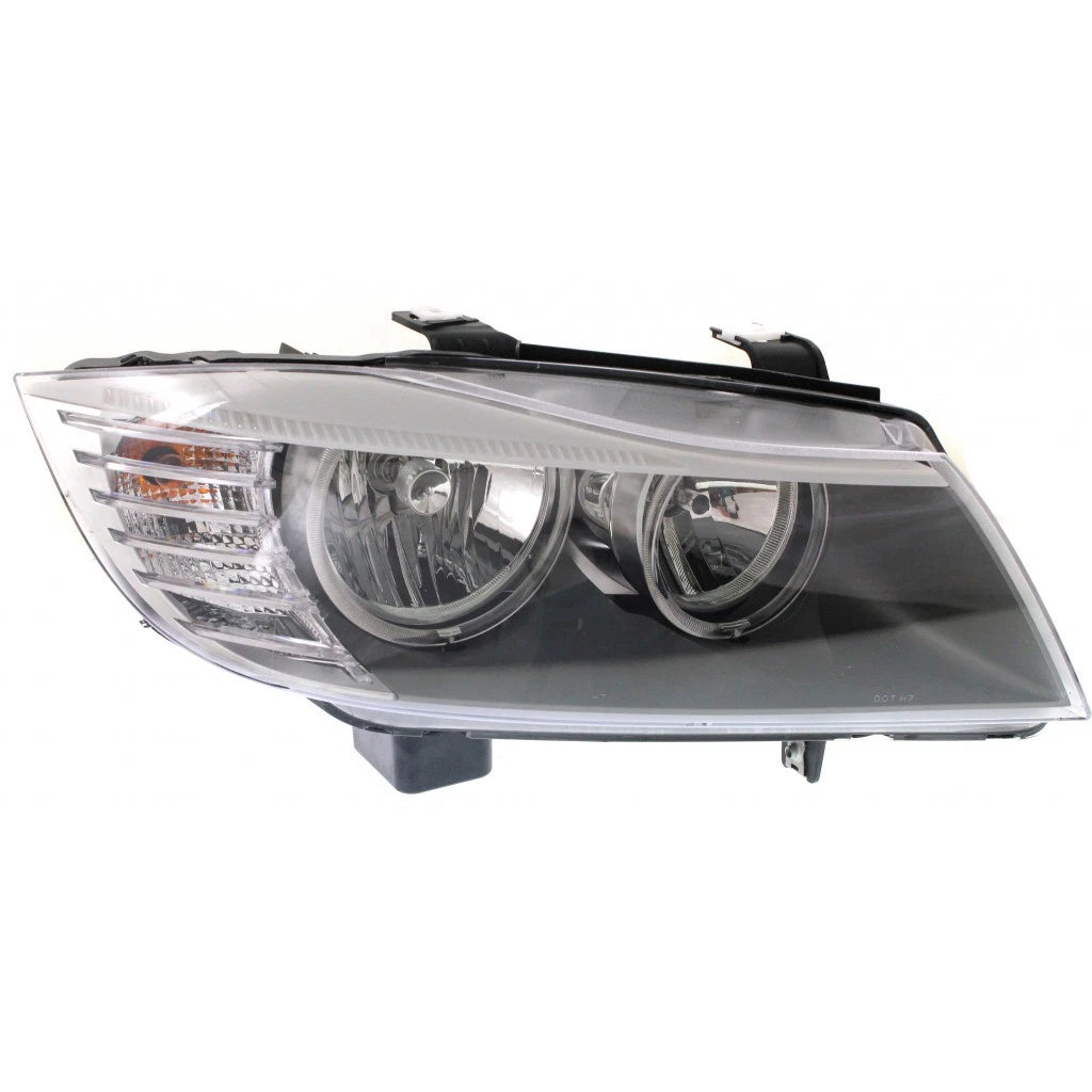 Passenger Side Halogen Headlight for BMW 323i (2009–2011) CLX-M0-USA-REPB100167-CL360A70, BM2519123