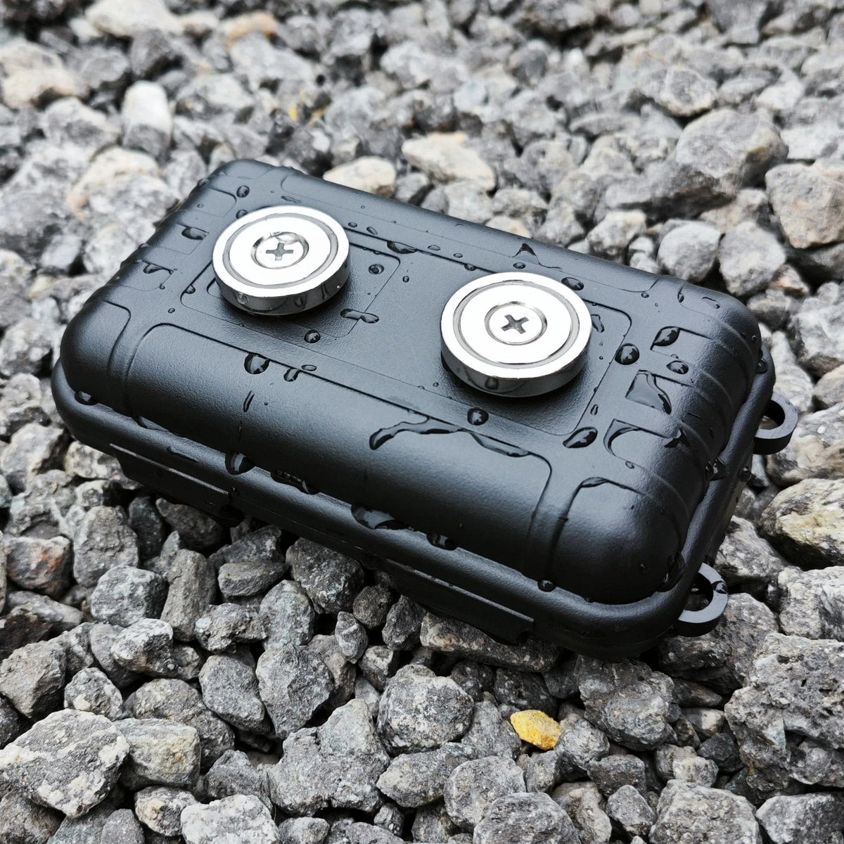 Magnetic Key Holder for Under Car, Weatherproof, Black