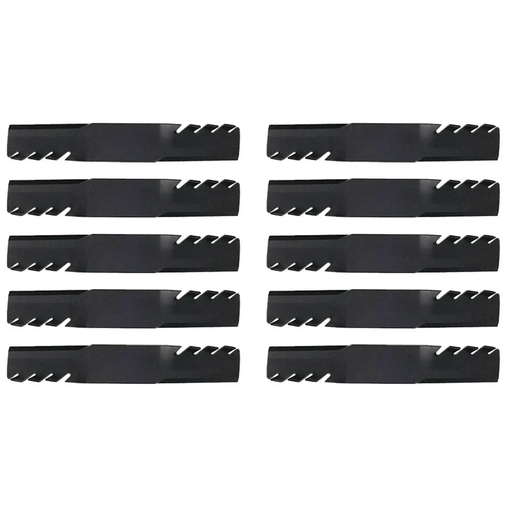 10PK 48" Mulching Blades for Gator Mower 596-308 (Fits Wright)
