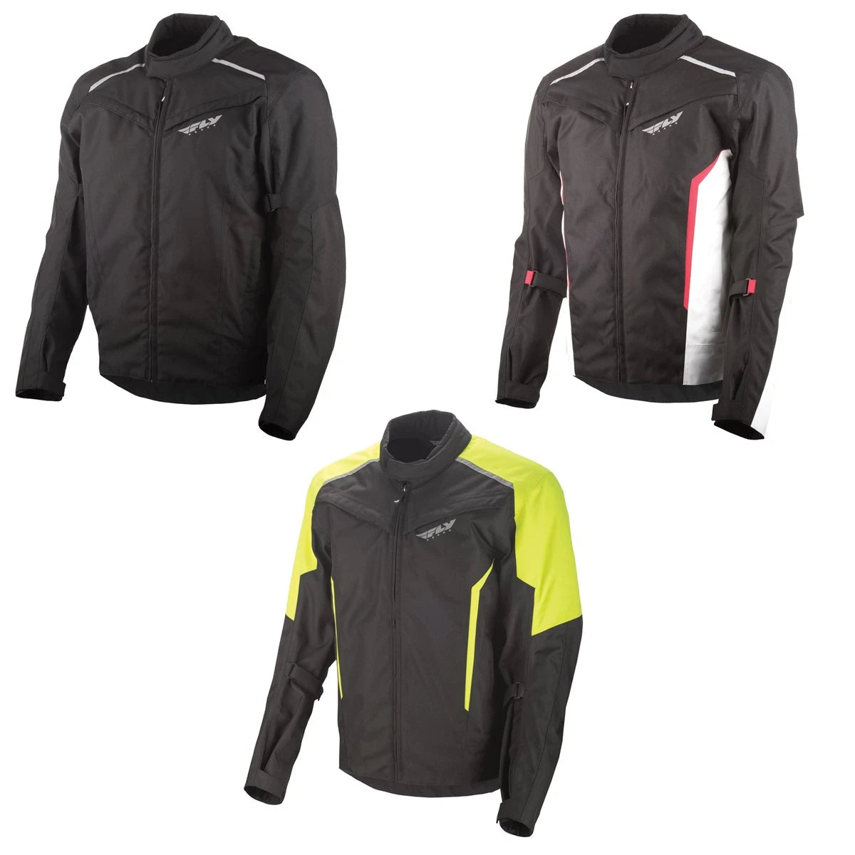 Men's Adult FLY Baseline Motorcycle Jacket Riding Coat with Armor