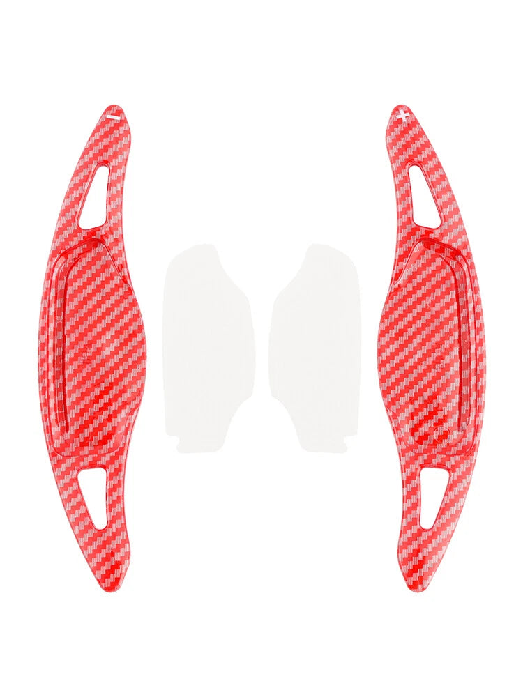 Carbon Look Paddle Shifter Extensions for Kia Stinger (2018–2023)