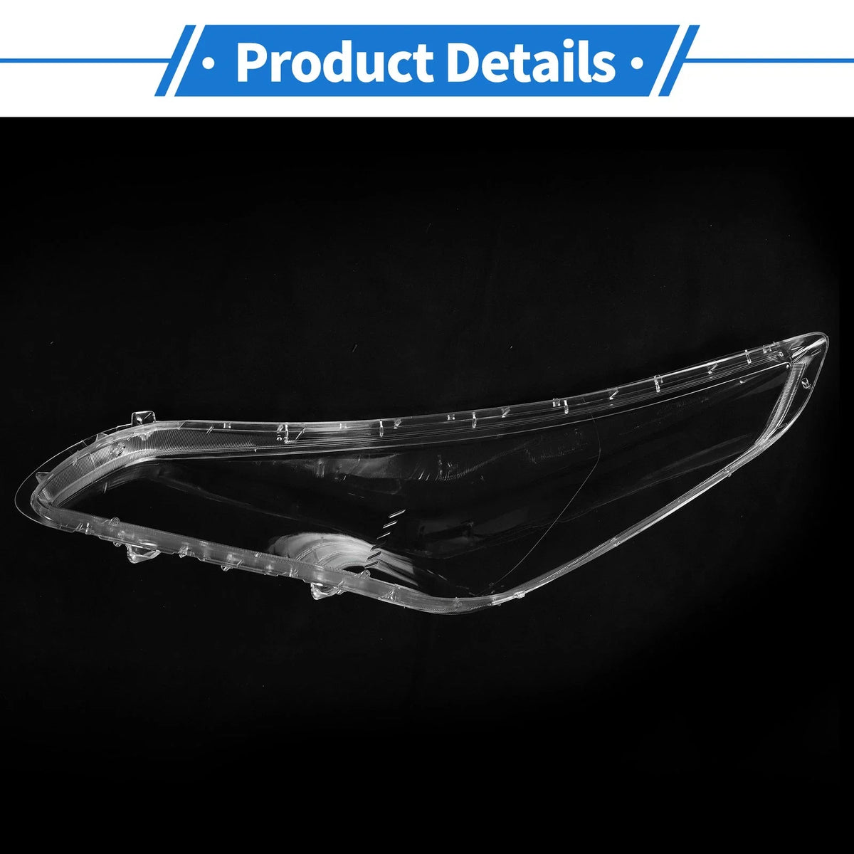 Headlight Lens Cover for Hyundai Sonata (2015–2017) PC Clear