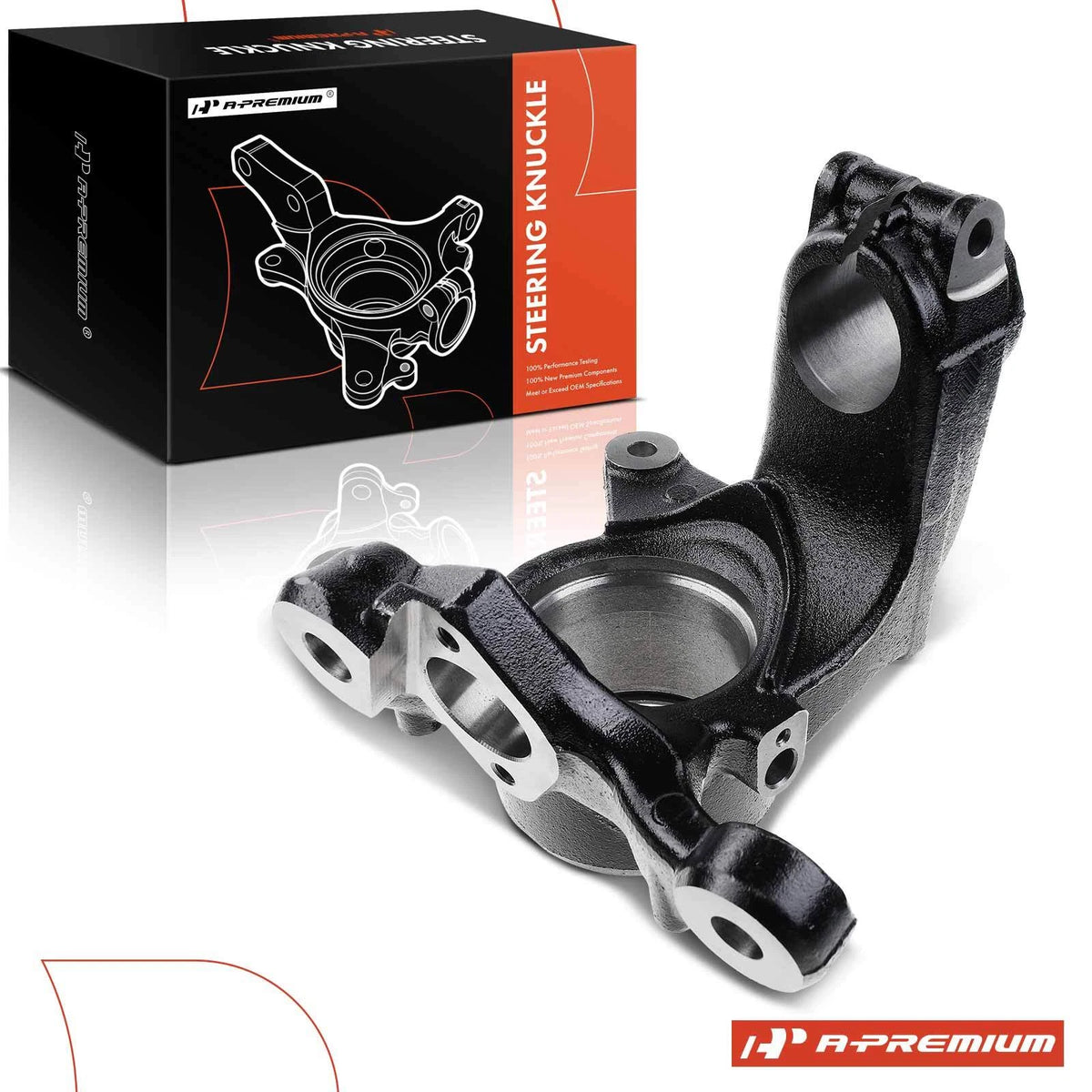 Front Driver Steering Knuckle for BMW X3 (2004–2007) 31213450557, 31213412019