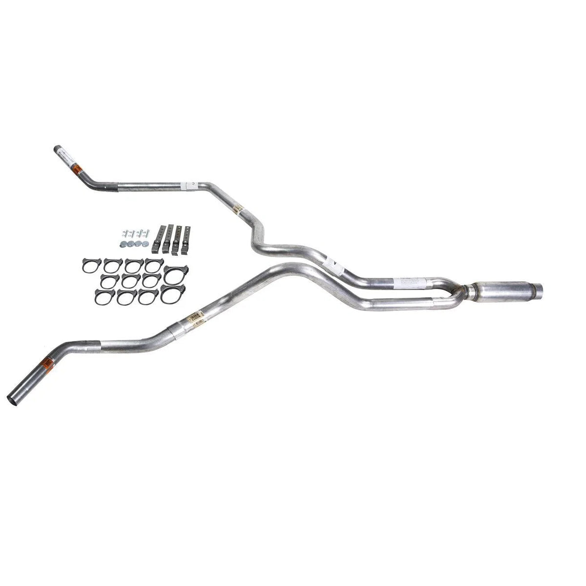 Dual Exhaust System for F150 (1987–1994) - 2.5" Glass Pack Muffler