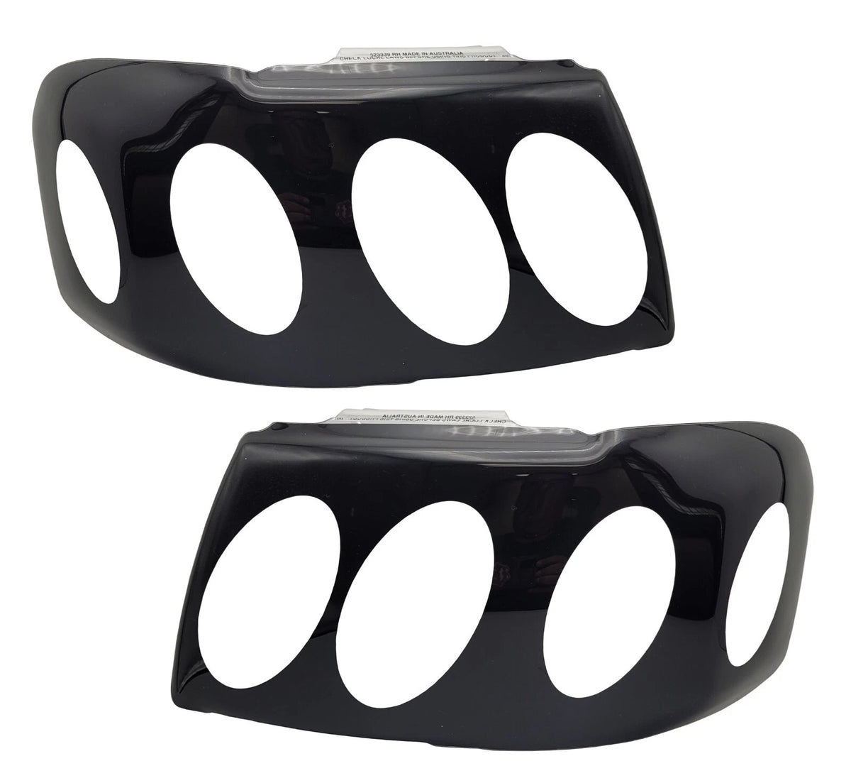 Black Acrylic Headlight Covers for Ford Explorer (2002–2005) 523339