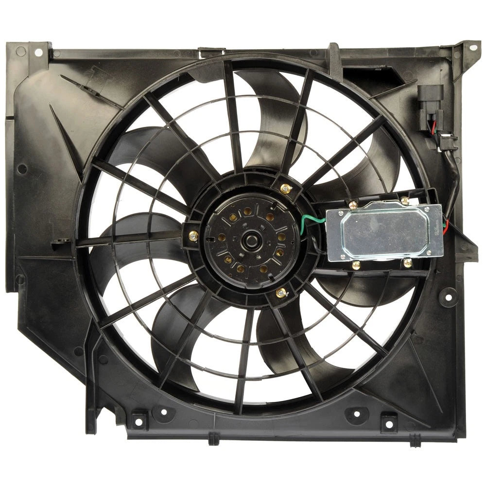 Cooling Fan Assembly for BMW 323i 323Ci 330Ci 330xi 325i 325Ci 325xi (2000–2006) 621-199, 11923848-101
