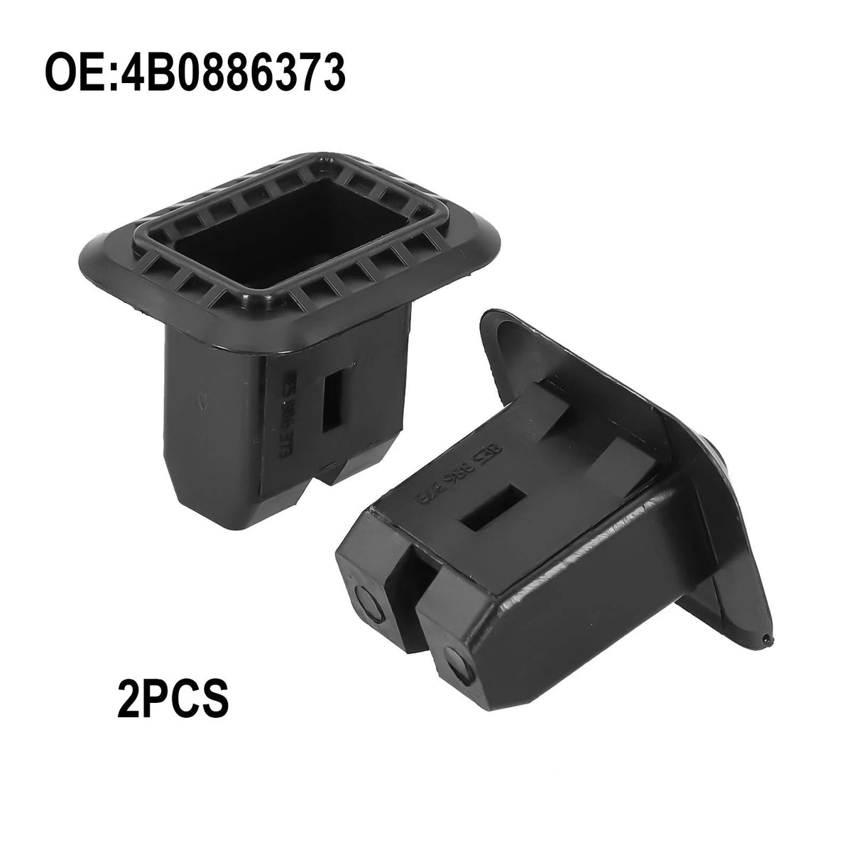 Fixing Clip for Audi (2000–2023) 4B088637301C Black Plastic