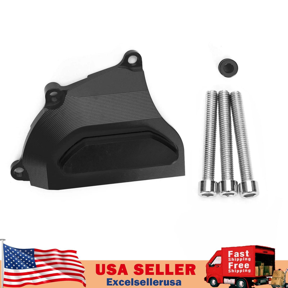 Motorcycle Engine Case Guard Slider for Honda CBR1000RR (2008–2017) SC-539-BLK