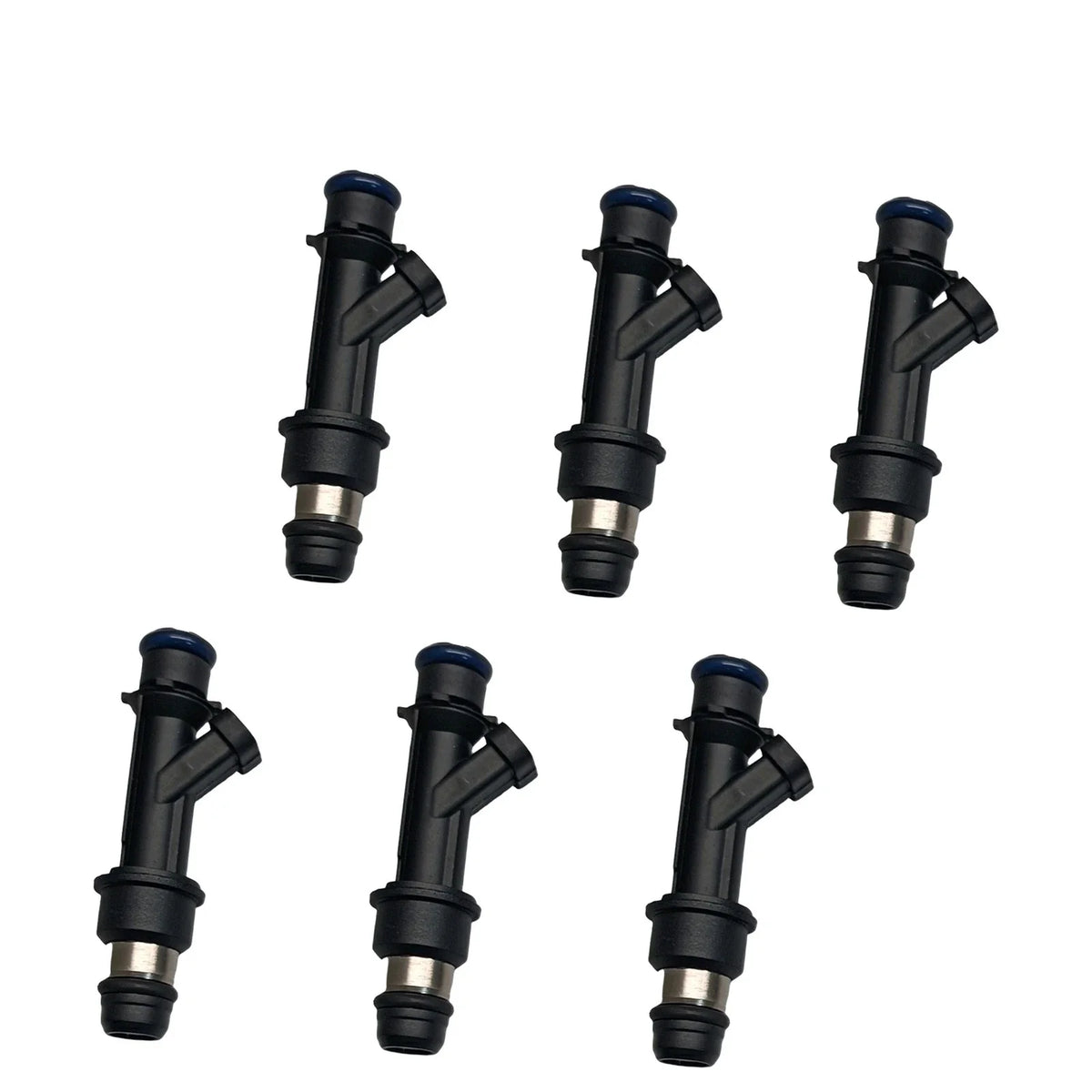 Set of 6 Fuel Injectors for GMC Envoy Chevrolet Buick Rainier (2002–2007)