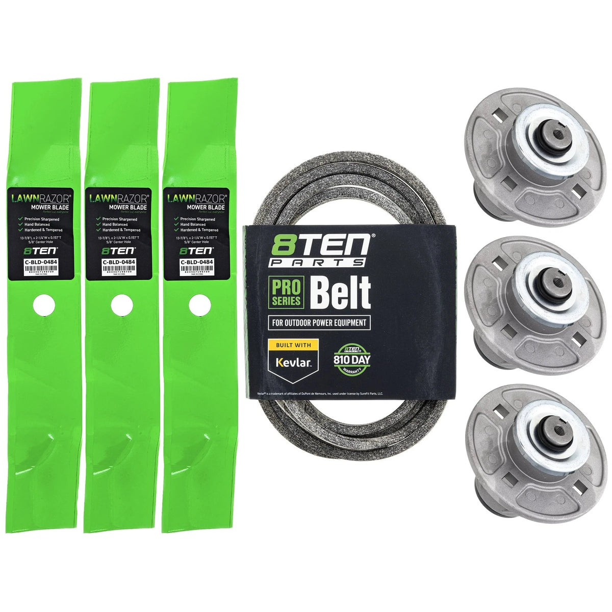 8TEN Deck Kit for Ariens Gravely Zoom 1840 1640 (00272800, 01600500, 51510000)