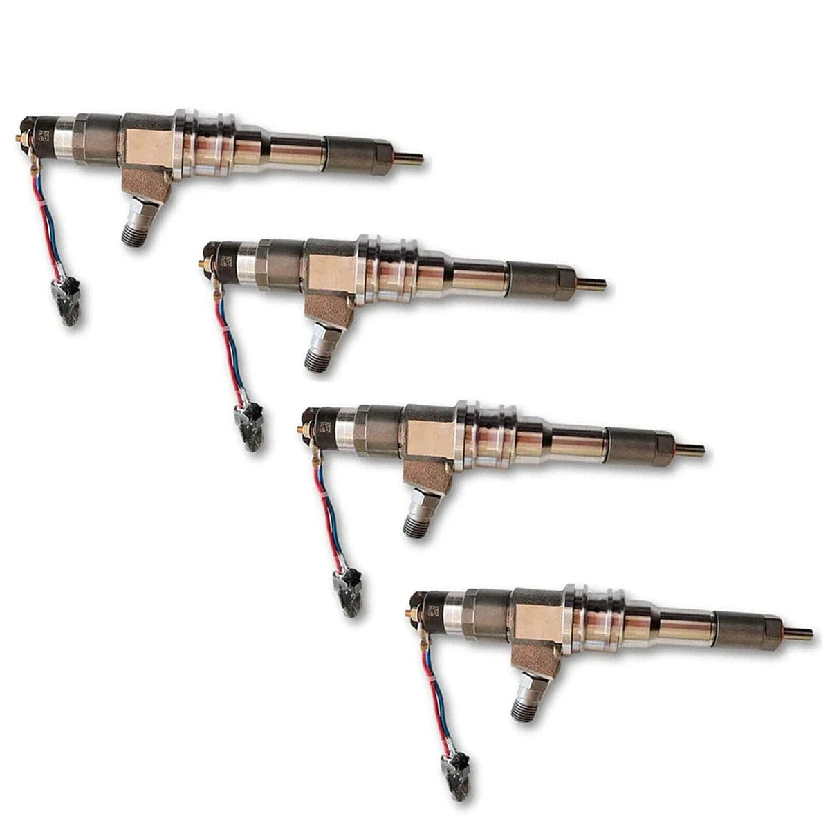 4X Fuel Injector 0445120006 for Mitsubishi Fuso 6M70 (1990–1999)