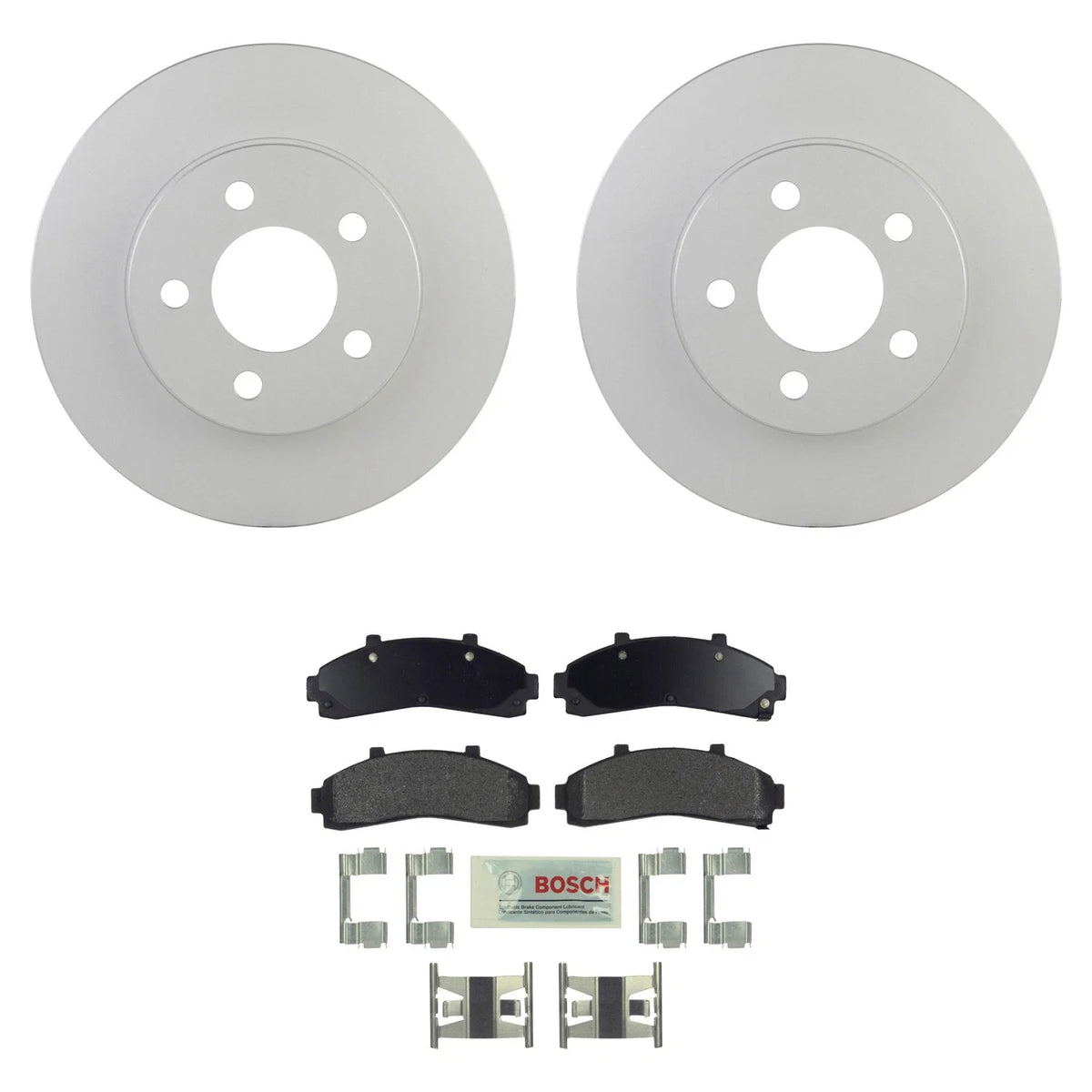 Front Rotors & Ceramic Brake Pad Kit for Ford Explorer B3000 (1991–2001)